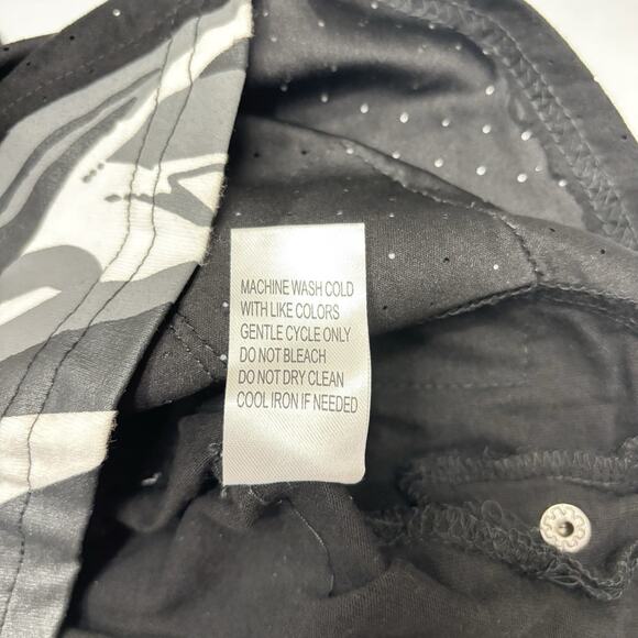 Smith And Graham Mens 2XL Short Sleeve Black/Gray Printed Shirt Hustle Today - Picture 6 of 10